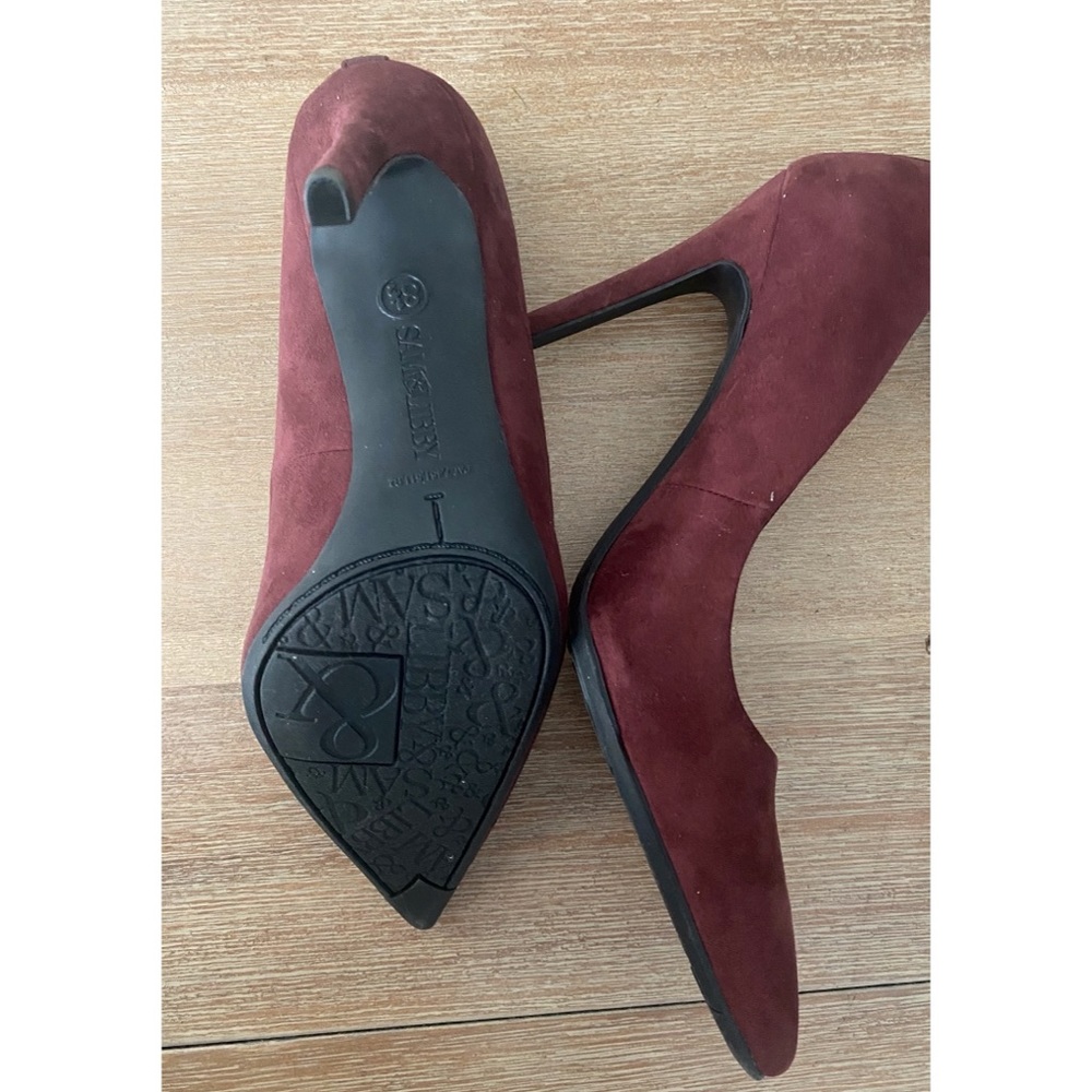 Maroon Pointe Pumps - image 3
